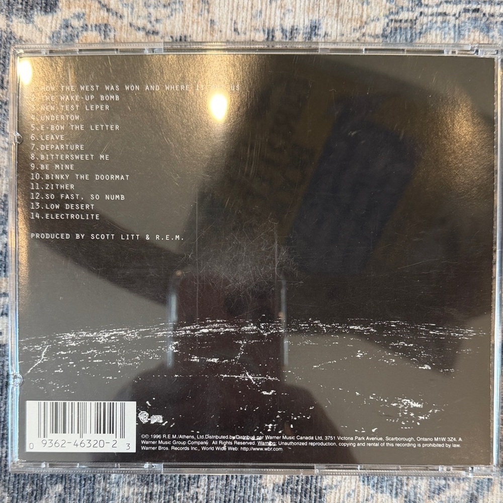 R.E.M. New Adventures in Hi-Fi CD, 1996 - Picture 2 of 9